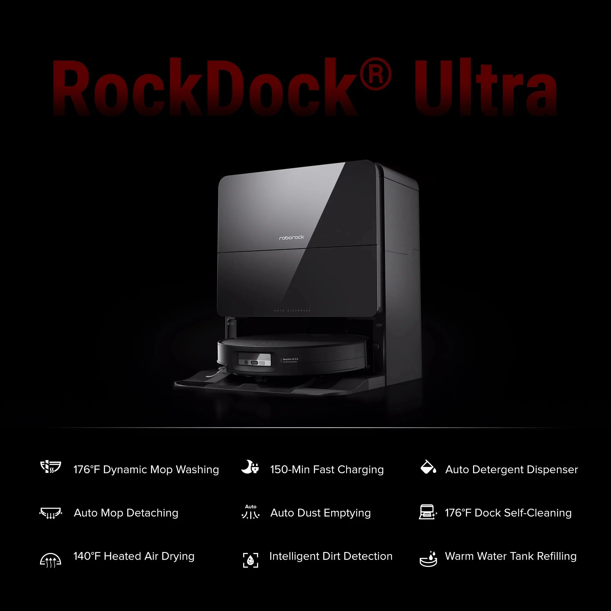 Roborock - Saros 10 Autonomous Floor Care System